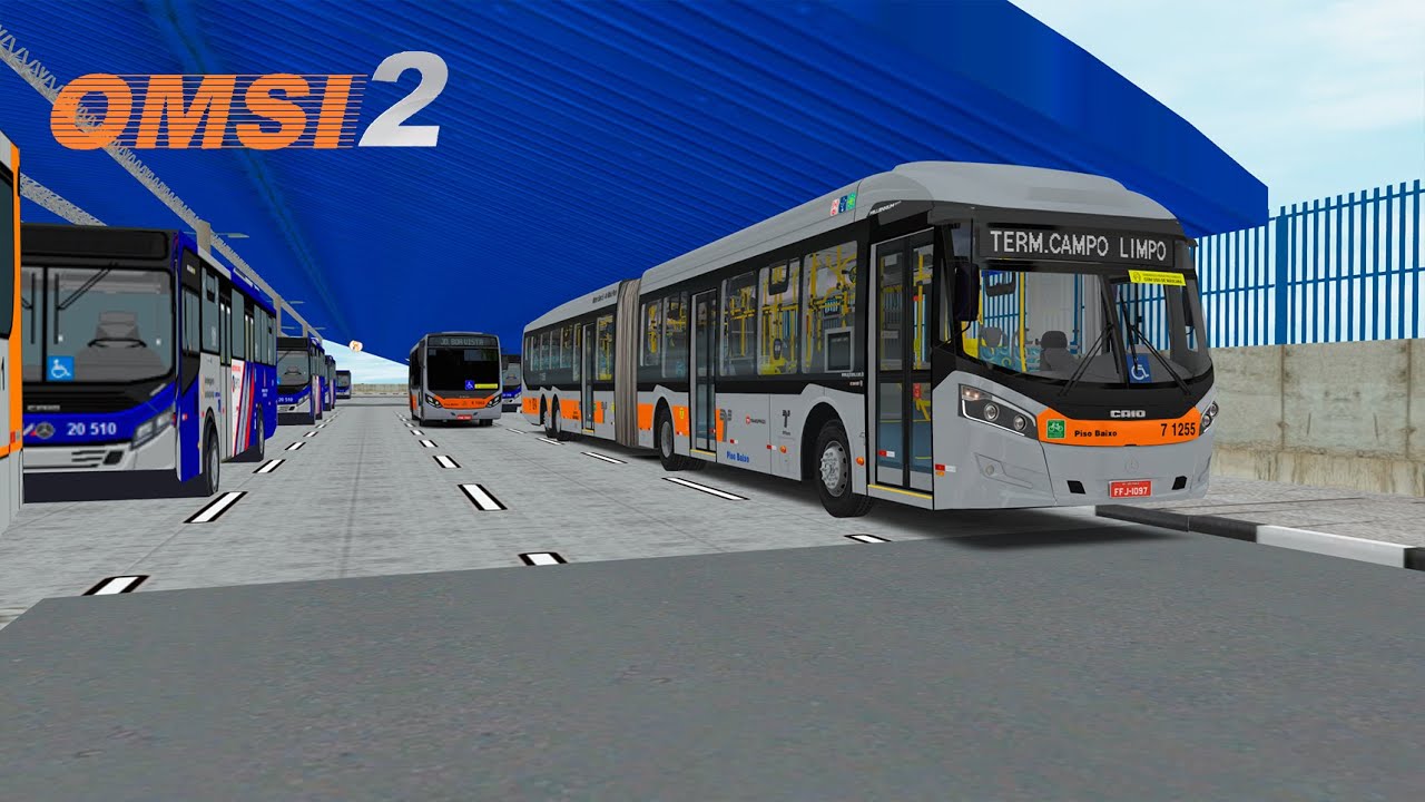 [OMSI 2] Linha 8075-21 T. Vila Sônia → T. Campo Limpo | Caio Millennium BRT II | SP Zona Oeste V1.0