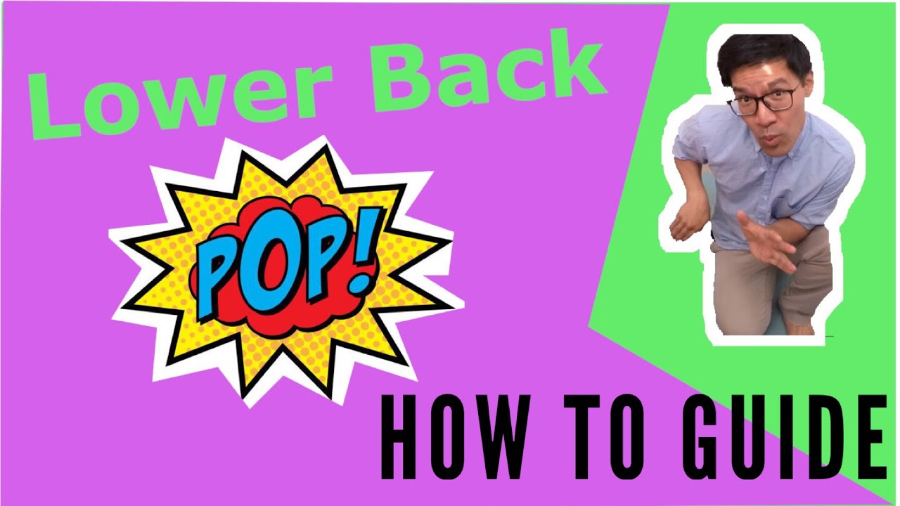 How to Crack Lower Back ( Stretch and Pop Technique ) YouTube