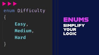 Simplify your LOGIC with enums in C#!