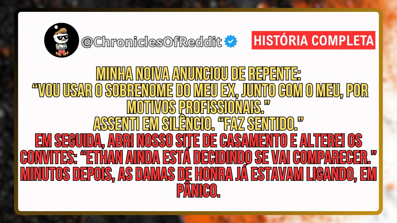 Minha Noiva Anunciou: 