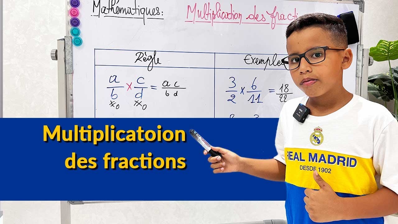 Introduction De La Multiplication Des Fractions