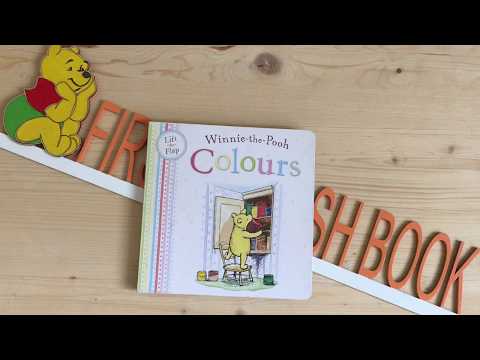Winnie-the-Pooh Colours | Lift the Flap Book | For 1-5 ages | First English Book