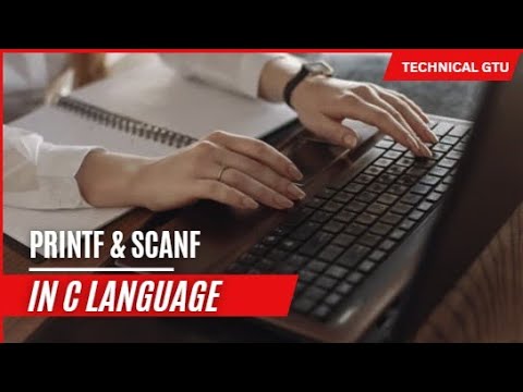 Printf and scanf in c programming | Printf and scanf in c - YouTube