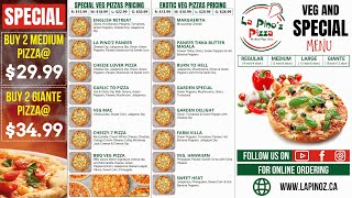 Modern Restaurant Food Menu Design in Canva | Professional Graphic Design Showcase #canva #menu