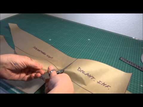 A coat in an afternoon, using a princess cut pattern