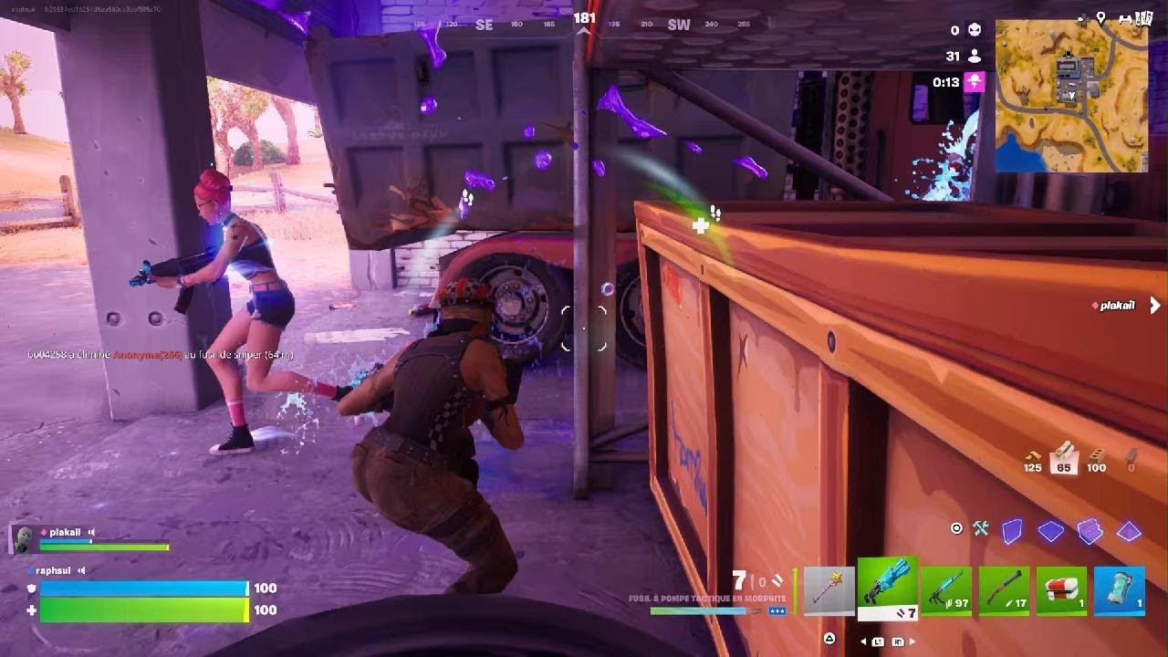 On fait une game Fortnite (top 2)