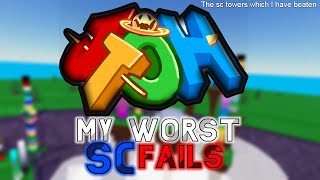 Juke's Tower of Hell - My worst sc fails