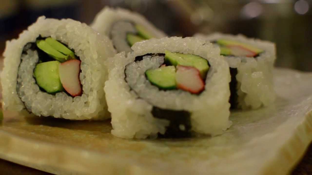 How To Make Sushi (video) - Tatyanas Everyday Food