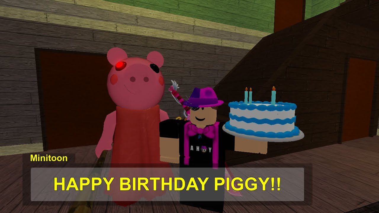 Piggy Roblox cake  Roblox cake, Piggy cake, Piggy birthday party