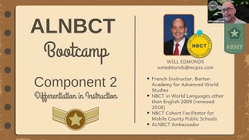 National Board Teacher Certification: Component 2  Differentiation in Instruction