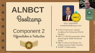 National Board Teacher Certification: Component 2  Differentiation in Instruction