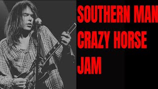 Southern Man Jam Crazy Horse Style Guitar Backing Track (D Minor) chords
