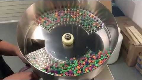Tabletop tablet counting filling machine for candies