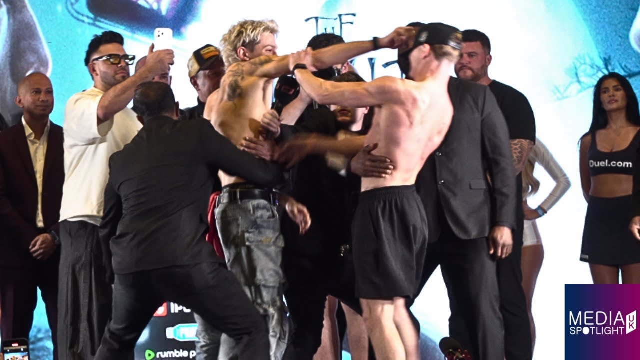 Финальная напряженная схватка Николмао и Бена Уильямса на взвешивании: MSUK