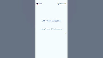 Maximize brand reach with short, sleek branded links powered by O-Trim