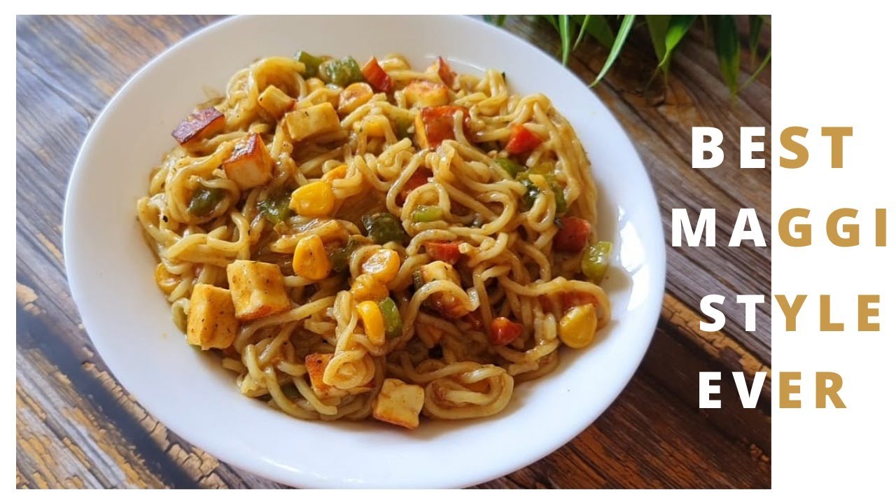 Maggi Masala Recipe chilli garlic maggi recipemaggi kaise banate