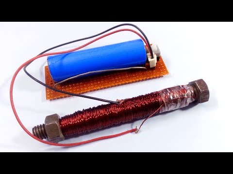 How to make an Electromagnet | Super Strong