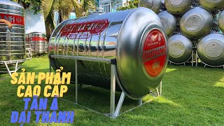 [Chọn mua chuẩn] Bồn nước inox Đại Thành GOLD 1.000L NGANG Cao Cấp Đại Thành