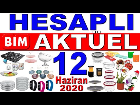 Bim Aktüel Mutfak ve Ev Ürünleri | Bim Aktüel 12 Haziran 2020 | Bim Aktüel Katalog | 12 Haziran Bim