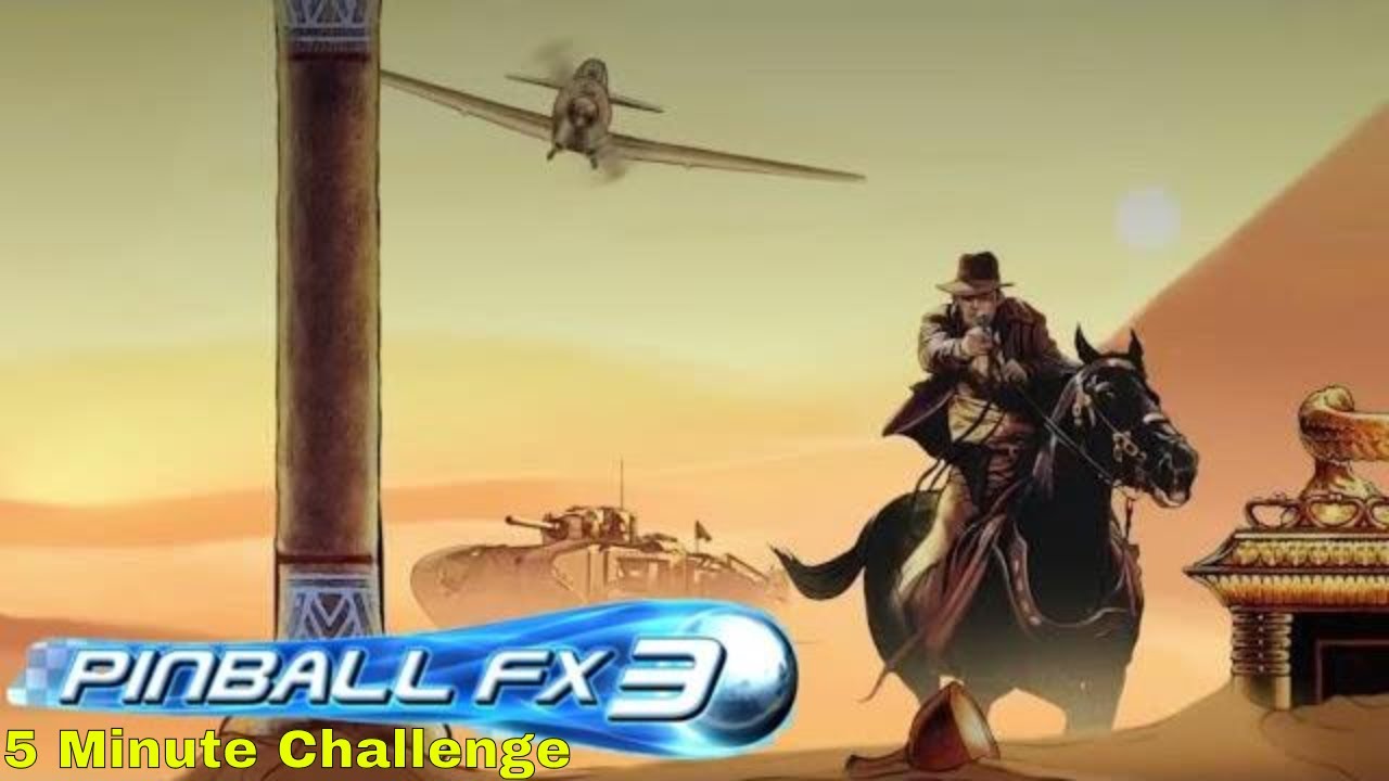 Indiana Jones The Pinball Adventure 5 Minute Challenge (Pinball FX3