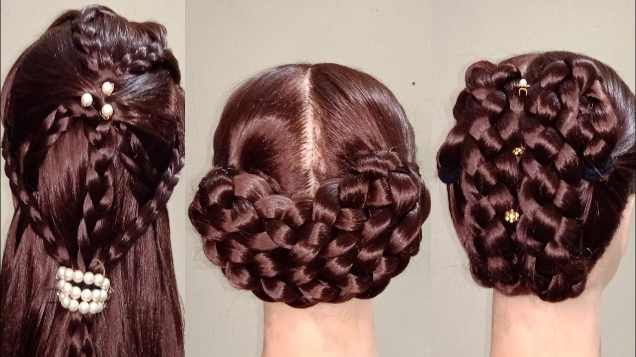 hair design girl simple hair design girl simple chotiya hair style girl party wear juda