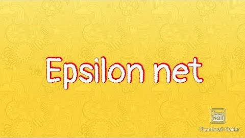 What is an Epsilon-Net/dense  set of Metric space