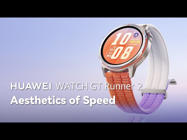 HUAWEI WATCH GT Runner 2 - Aesthetics of Speed - YouTube