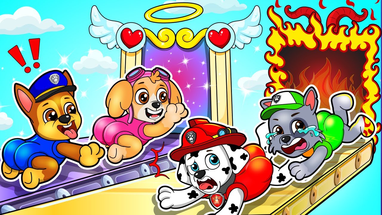Paw Patrol Brewing Cute Baby Factory -  HEAVEN OR HELL?! - Ultimate Rescue | Rainbow Friends 3