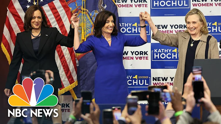 Kamala Harris, Hillary Clinton, Letitia James Rall...