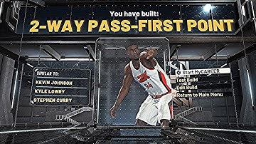 *NEW* ULTRA RARE 2-WAY PASS-FIRST POINT BUILD NBA 2K20!