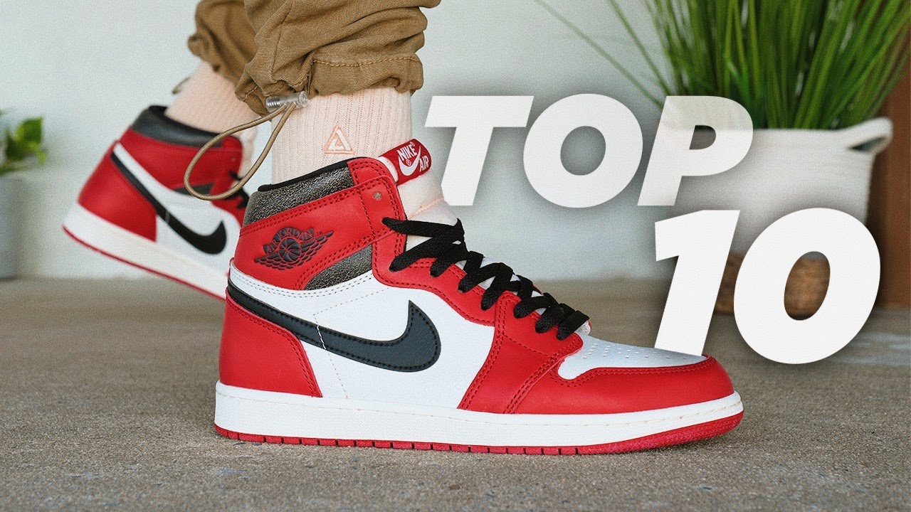 Top 10 AIR JORDAN 1 Sneakers of 2022 - YouTube