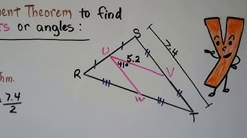 Geometry 5.4a, The Triangle Midsegment Theorem