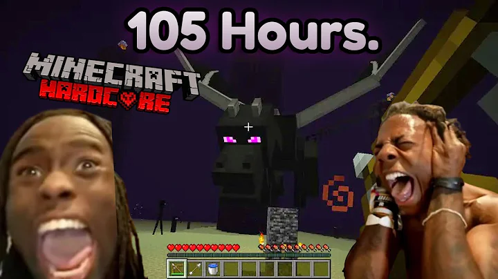 iShowSpeed & Kai Cenat Beat Minecraft After 105 Hours (Uncut Full Run)
