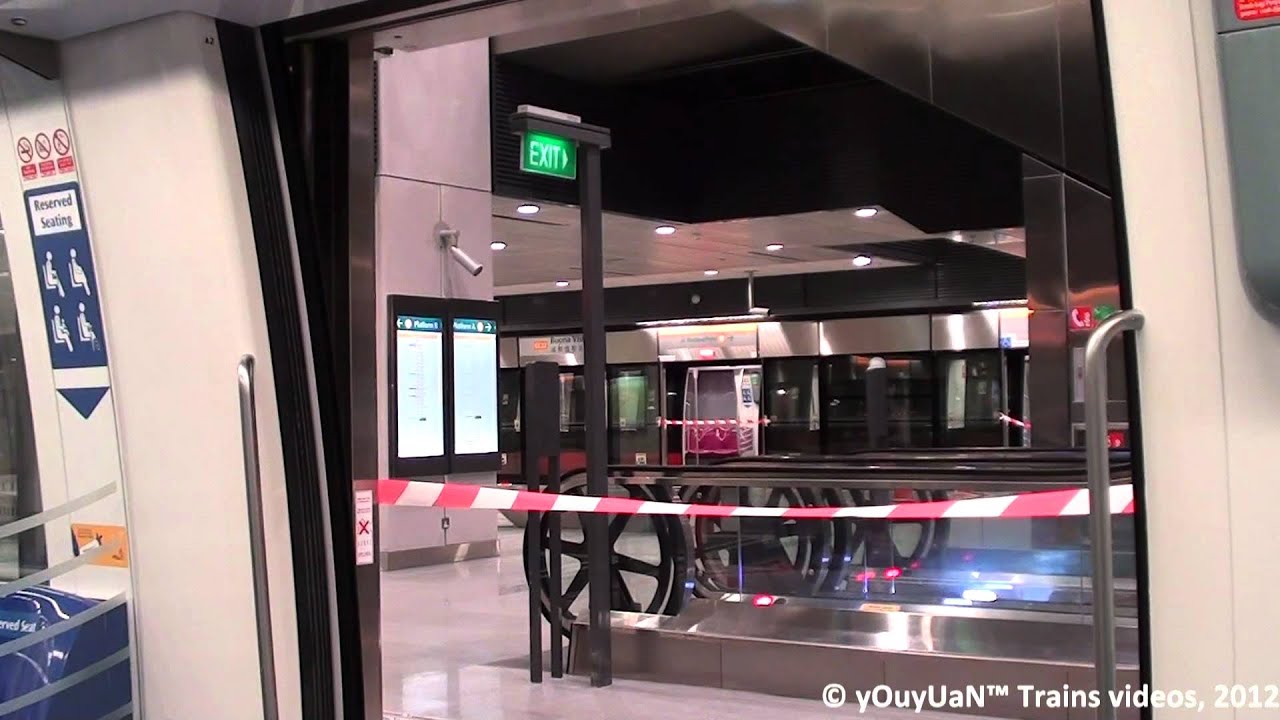 SMRT C830 010 - Train ride from one-north to Holland Village (Dhoby Ghaut)