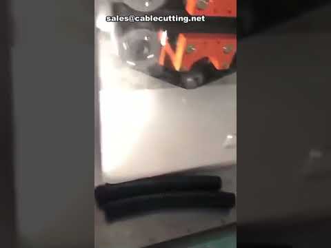 Automatic Touch Screen MDPE LDPE HDPE Water Pipe Cutting Machine with Rotating Cutter