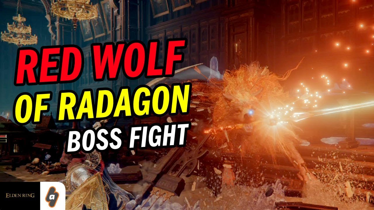 How to Beat the Red Wolf of Radagon - Elden Ring Boss Guide - EIP Gaming