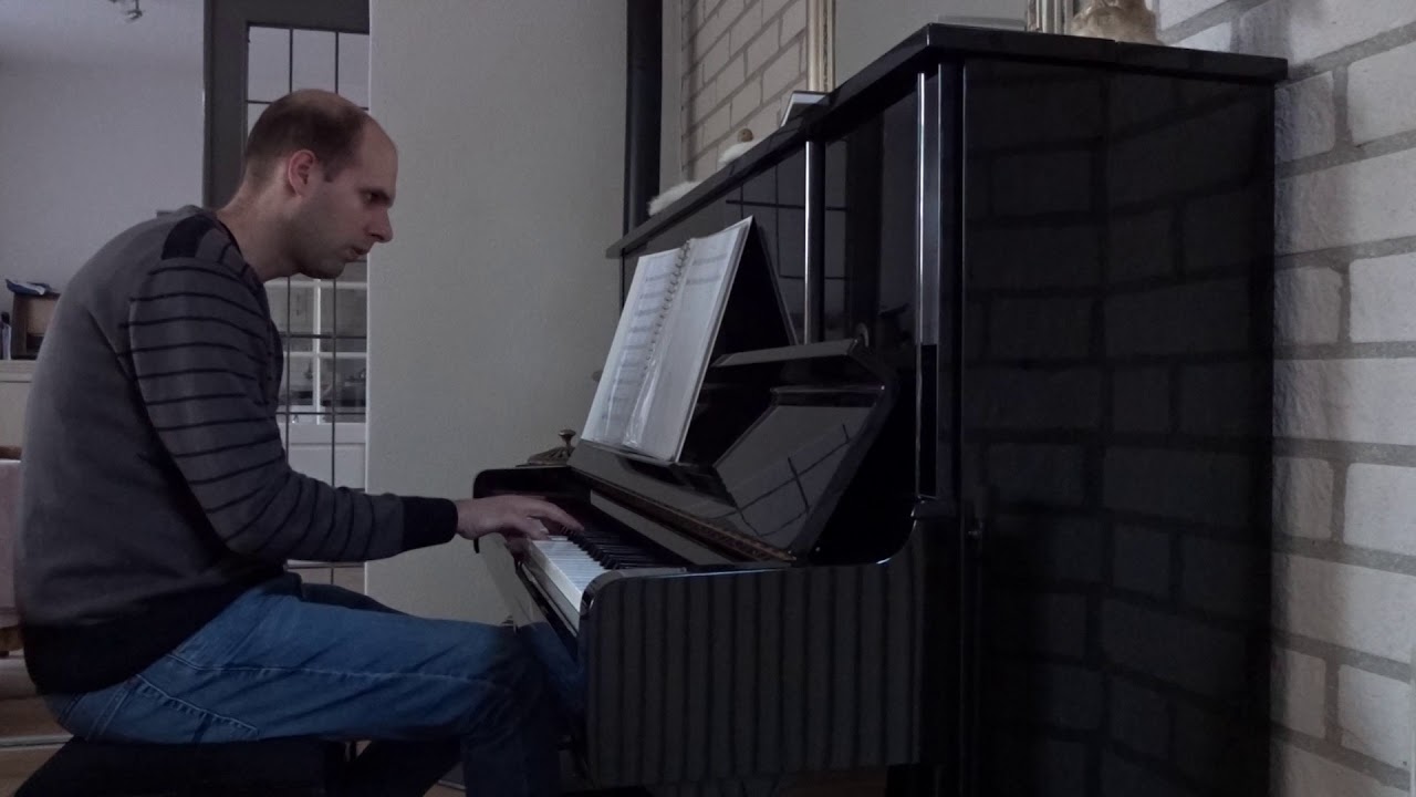 Piano Ik zal er zijn - YouTube