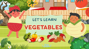 Tên Các Loại Rau Củ Bằng Tiếng Anh | Learn Vegetables in English for Kids