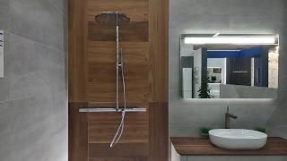 See Live Hansgrohe Axor 27984000 Showerpipe 350 душевая система