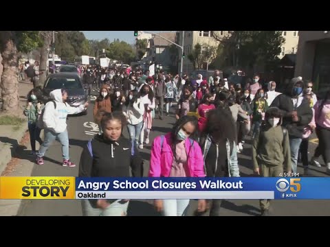 Students, Teachers March Ahead of Oakland Schools Closure Vote; Hunger-Strikers Up To Day 8