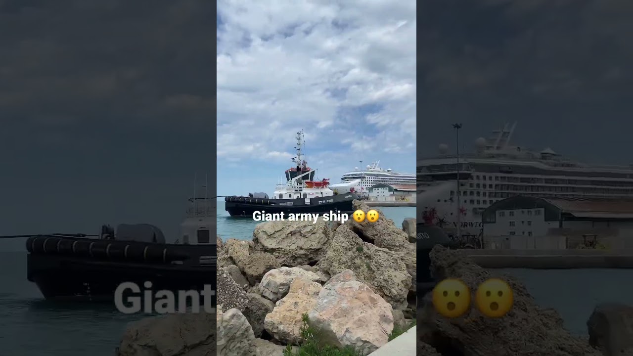 Giant army ship😮😮