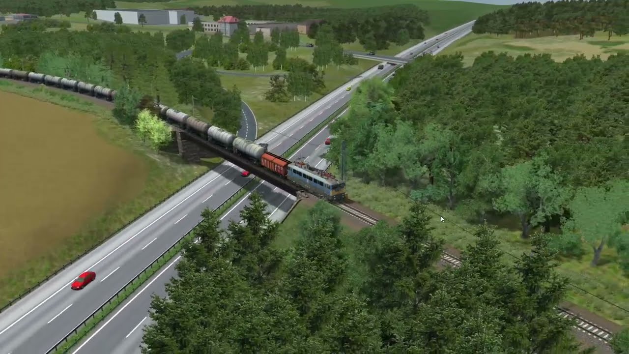 Scenic Drone View | A Rare Perspective | Train Simulator Classic