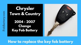 2 For 2004 2005 2006 2007 Chrysler Town & Country Keyless Entry Car Key Remote