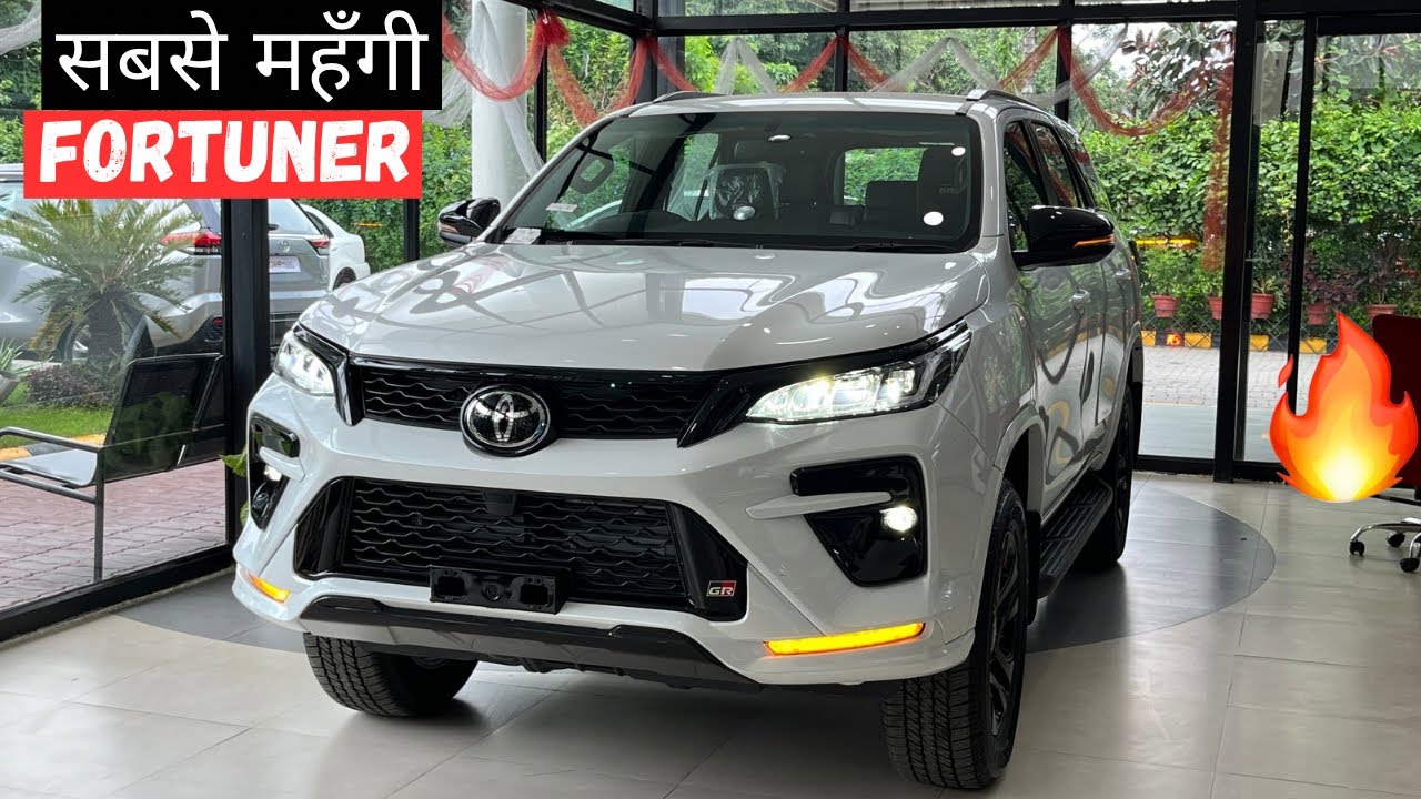 2024 Toyota Fortuner GR Sports 4*4🔥Fortuner Top End Model✅Price Features & Detailed Review in Hindi