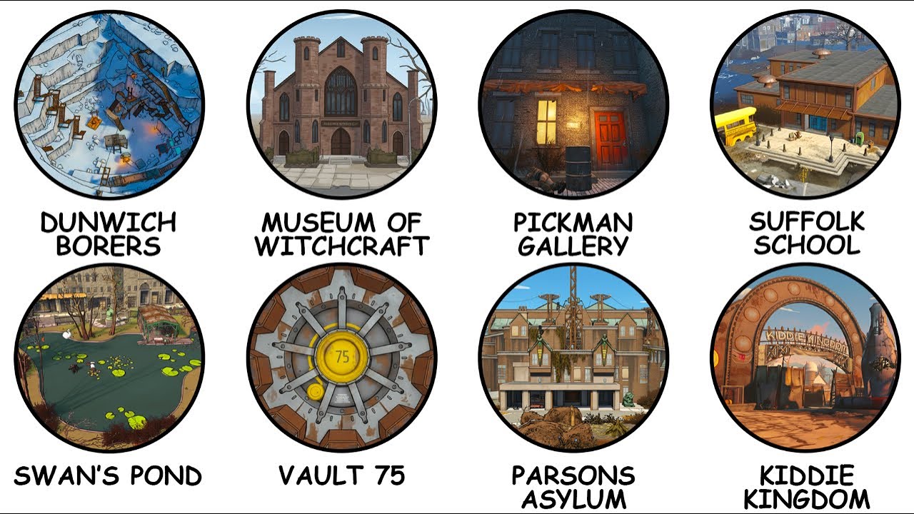 Fallout 4's CREEPIEST Locations Explained in 26 Minutes