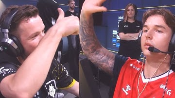 dev1ce after his 1 vs 3 clutch against G2 💀