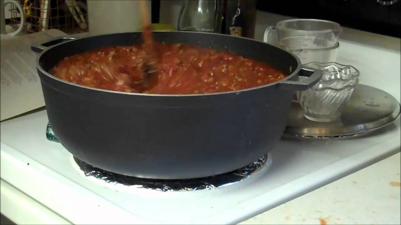 ChiliStep 2 Canning Chili Part I YouTube