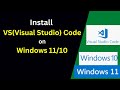 How to Install VS Code Latest Version on Windows 11 &amp; 10(Step-by-Step) for Python or Java JavaScript