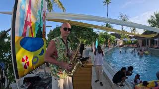 Syntheticsax & Dj Troy - Live from Pool Party from SunSiam Olhuveli Maldives