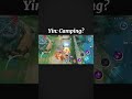 Camping? #mobilelegends #johnsongaming #dyanamogaming #mlbbcreatorcamp #guinevere #yin #shorts